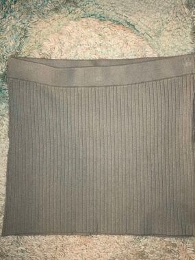 Abercrombie & Fitch Ribbed Mini Skirt